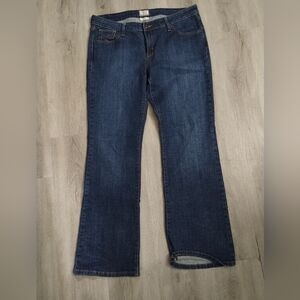 Levi's Dark Blue Low Boot Cut 545 Jeans Size 14